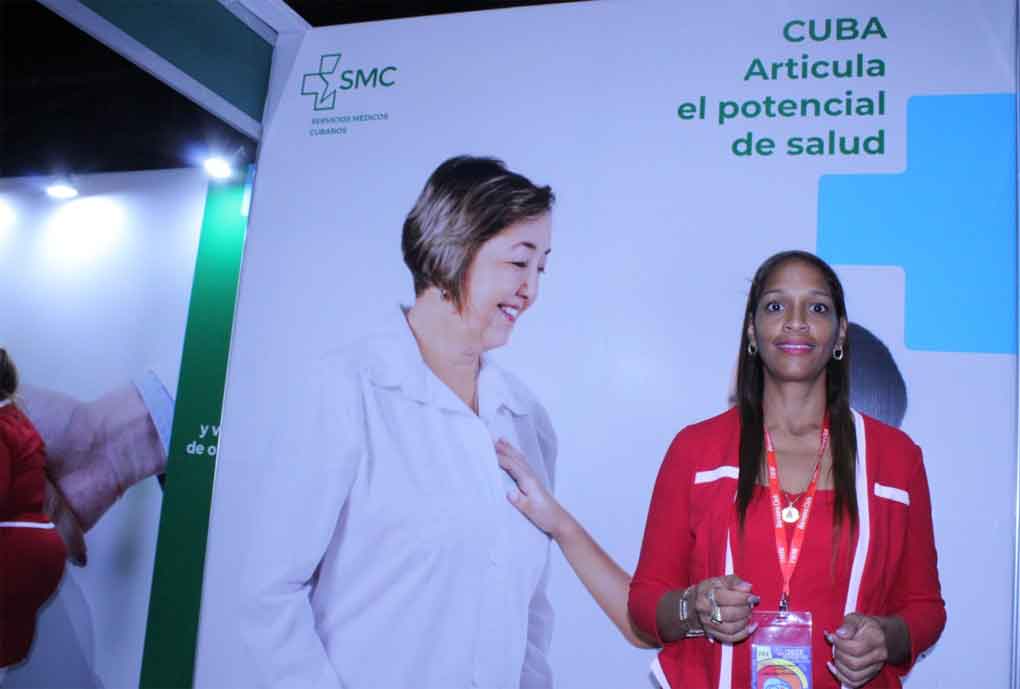 Servicios Médicos Cubanos promueven nuevo producto en ExpoCaribe (+Fotos)