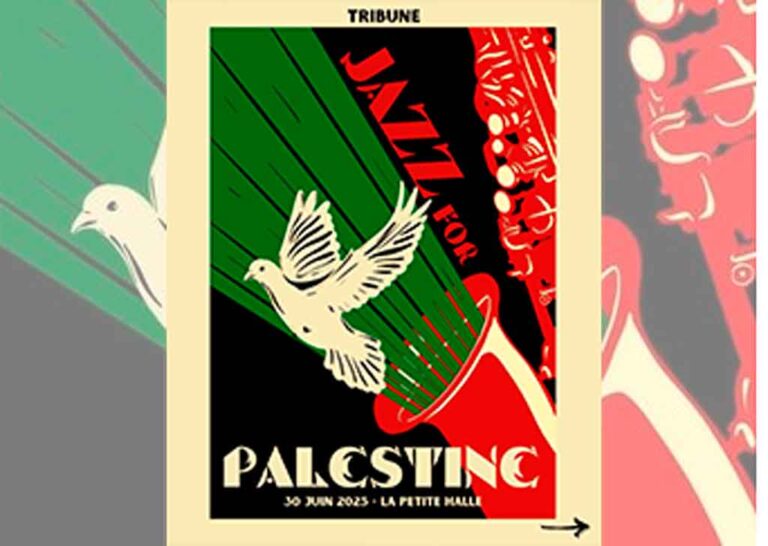 Concierto de jazz en París dedicado a Palestina
