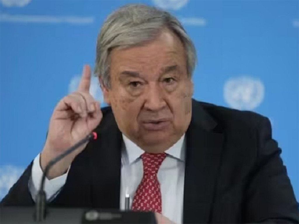 El Estado palestino es un derecho, aseveró titular de ONU