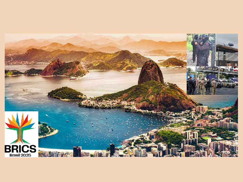 Refuerzan seguridad para cumbre del Brics en Brasil
