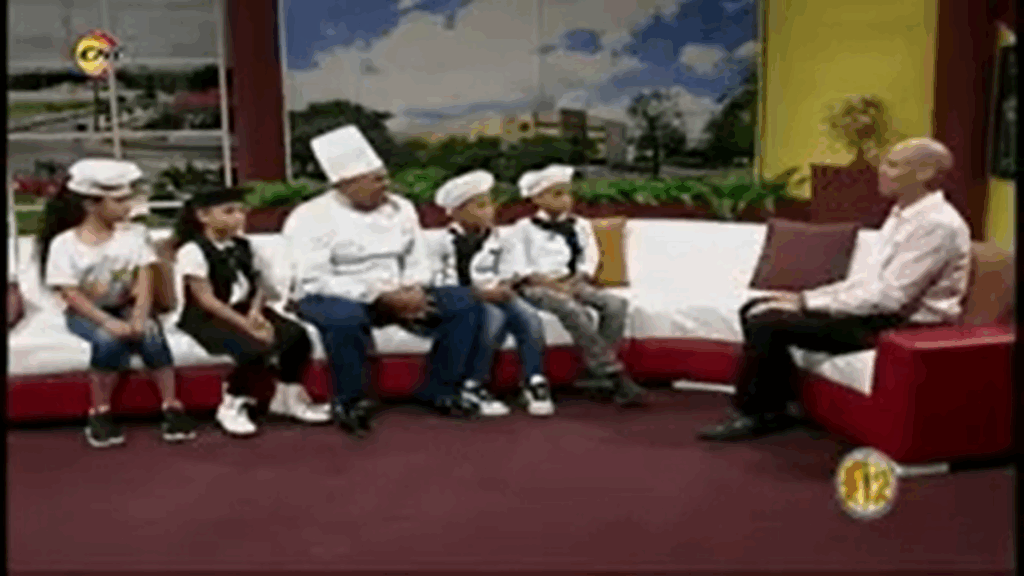 Proyecto Bayamanaco, talleres de cocina y audiovisual con niños.