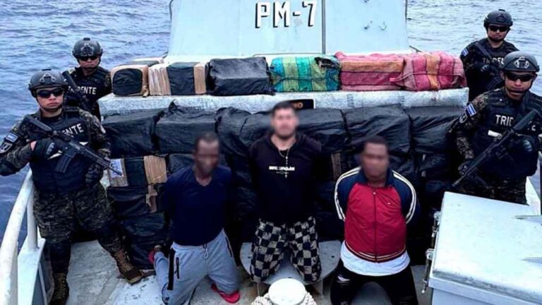 Propinan en El Salvador duro golpe al tráfico internacional de drogas