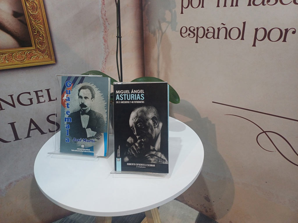Martí y Asturias entrelazados en Feria del Libro de Guatemala (+Foto)