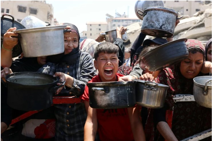 Trump anunció ayuda de EEUU en alimentos a Gaza