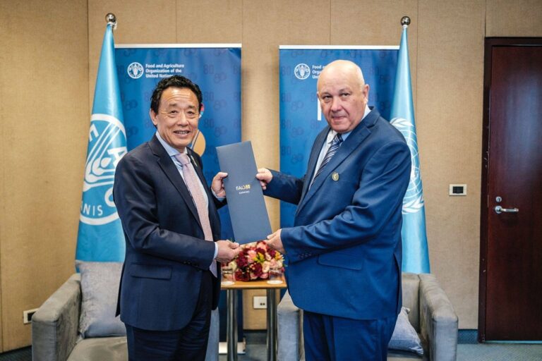 Viceprimer ministro de Cuba dialogó con director general de la FAO (+Foto)
