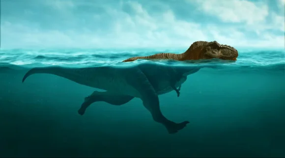 ¿Podía nadar el Tiranosaurio Rex?