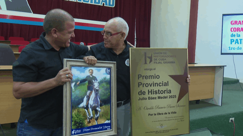 MsC. Osvaldo Ramón Parra: Premio Provincial de Historia “Julio Báez Medel”,  2025