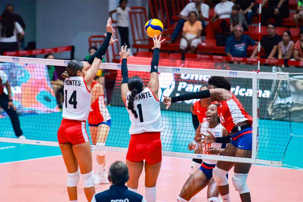 Cuba va por su primer triunfo en Panamericano de Voleibol (f)