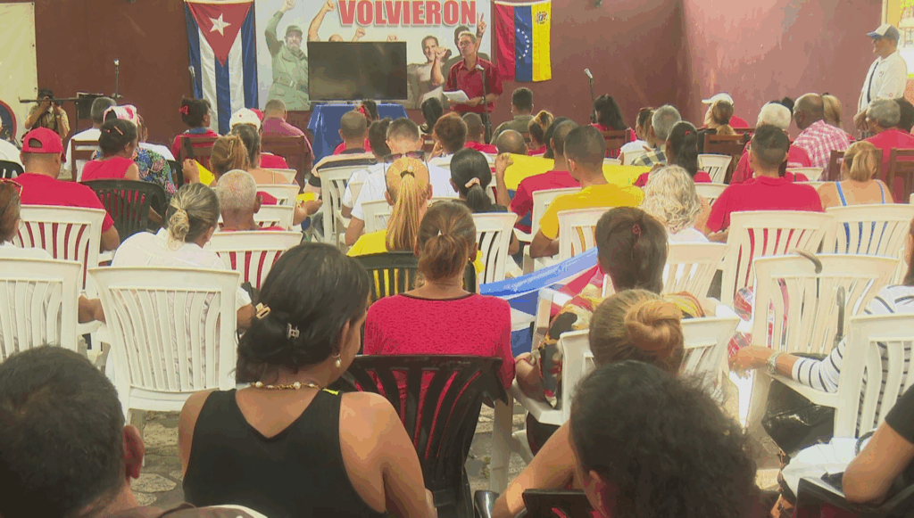 Granmenses denuncian amenazas a Venezuela y la paz en Latinoamérica y el Caribe.