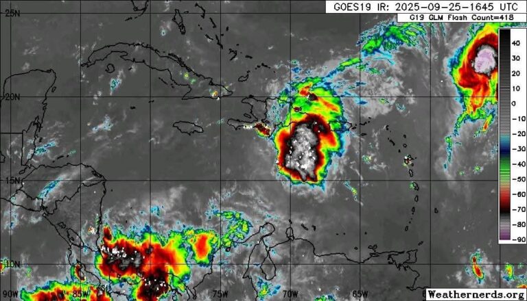 Pronostican numerosas lluvias en el oriente de Cuba
