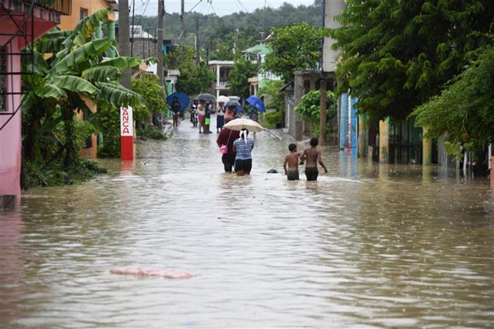 Tormenta tropical marca la agenda noticiosa en República Dominicana