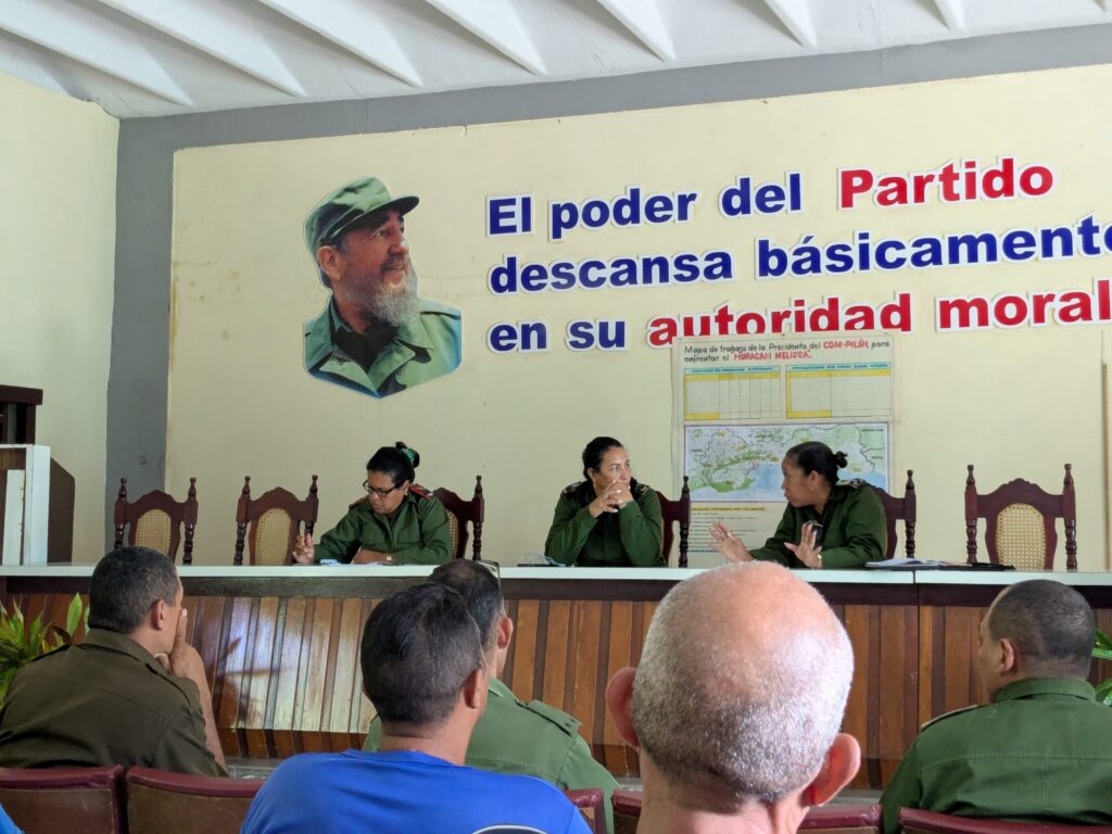 Autoridades de Granma evalúan medidas ante fenómeno meteorológico Melisa