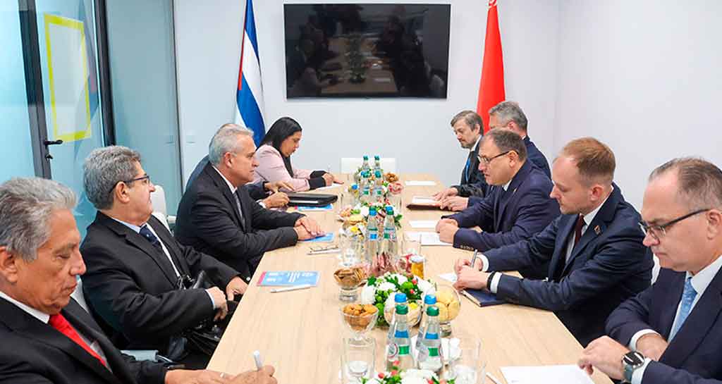Belarús y Cuba interesada en crear empresas conjuntas