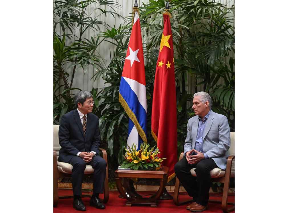 Destaca Díaz-Canel relaciones entre partidos de Cuba y China