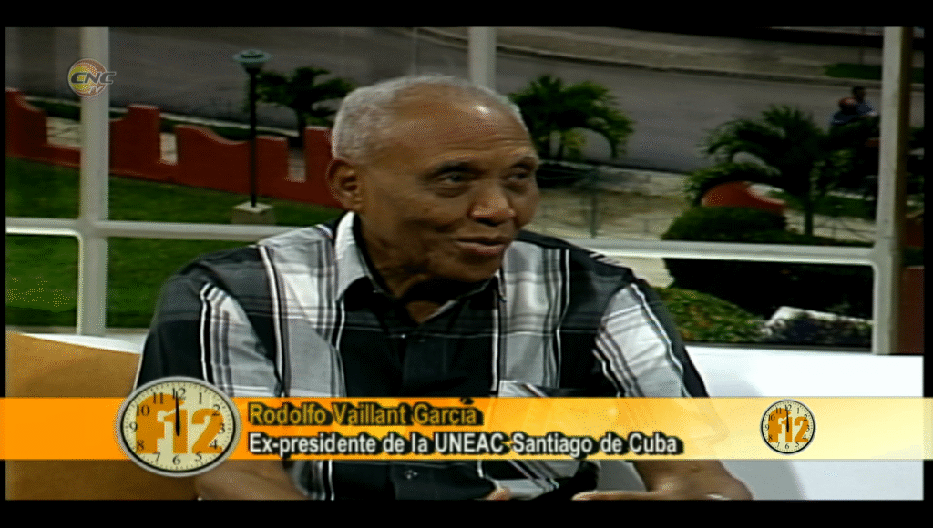 Rodolfo Vaillant, artista santiaguero a la Fiesta de la Cubanía