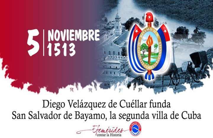 Saludan aniversario 512 de la ciudad de Bayamo