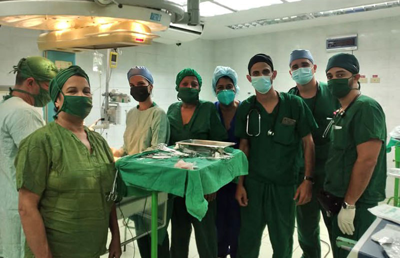 Salvan en Holguín a recién nacida con malformación congénita