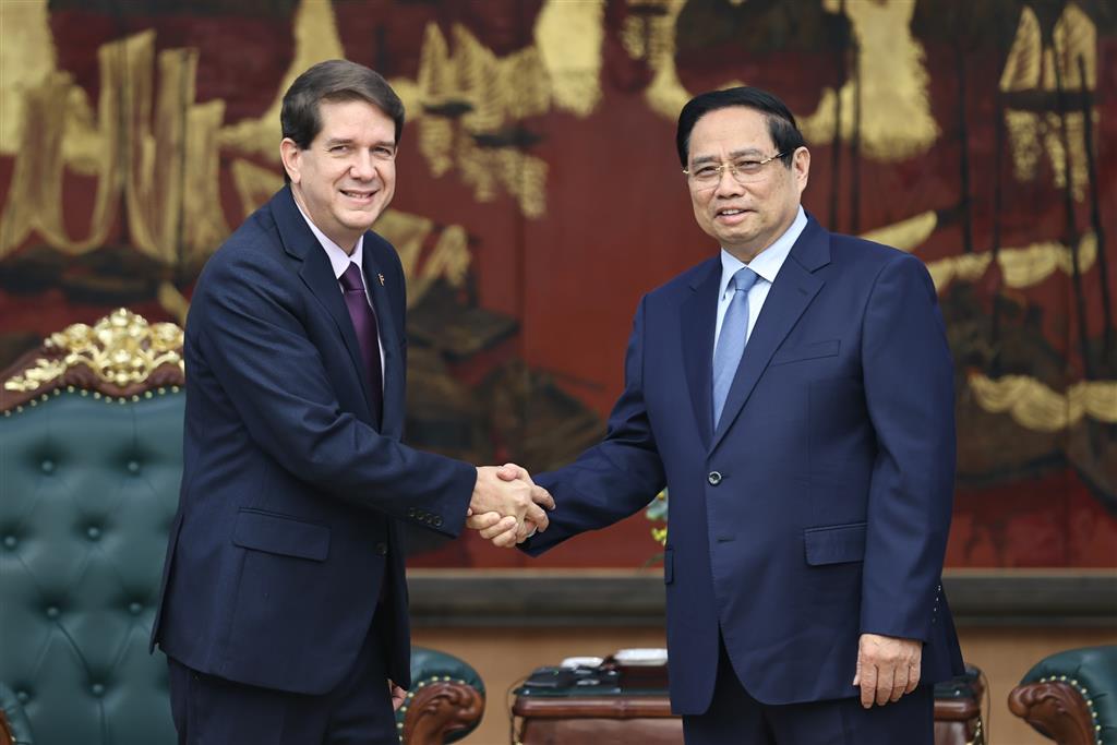 Primer ministro de Vietnam recibe a presidente de agencia Prensa Latina (+Fotos)