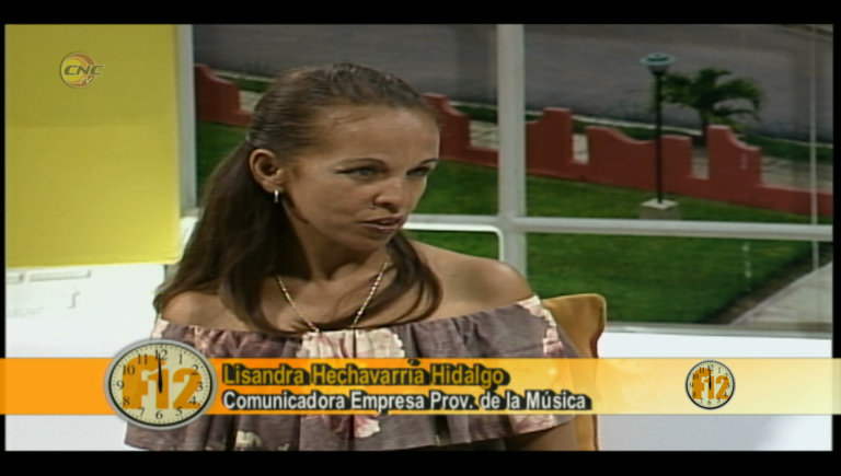 Fragmento Programa Frecuencia 12: Programación del Centro de la Musica en Granma