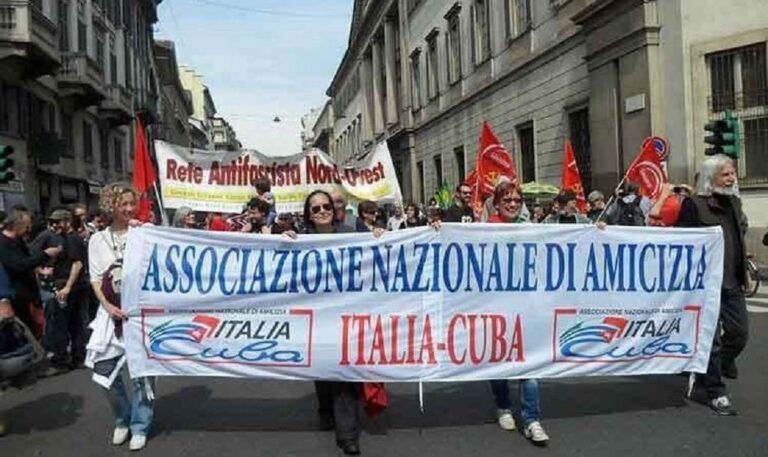 Llaman en Italia a elevar solidaridad con Cuba ante agresión de EEUU