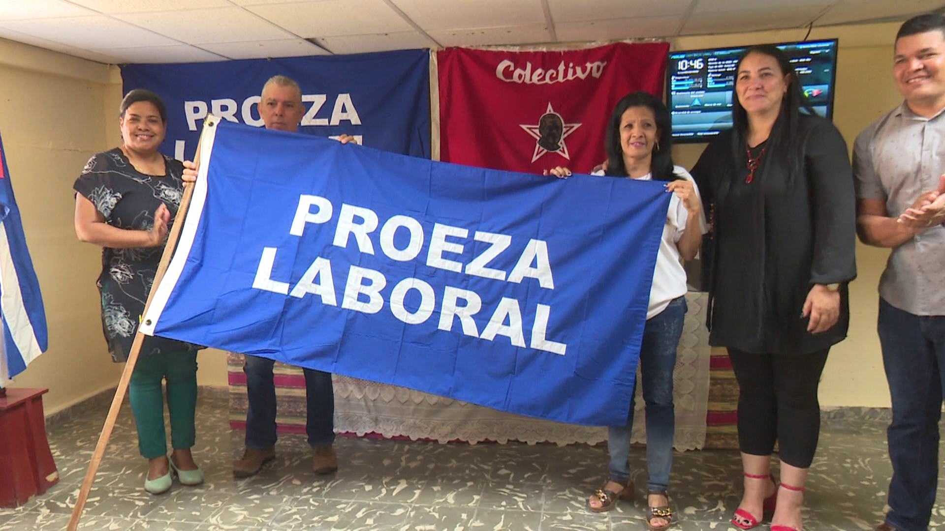 Centro Meteorológico de Granma recibió la bandera de Proeza Laboral
