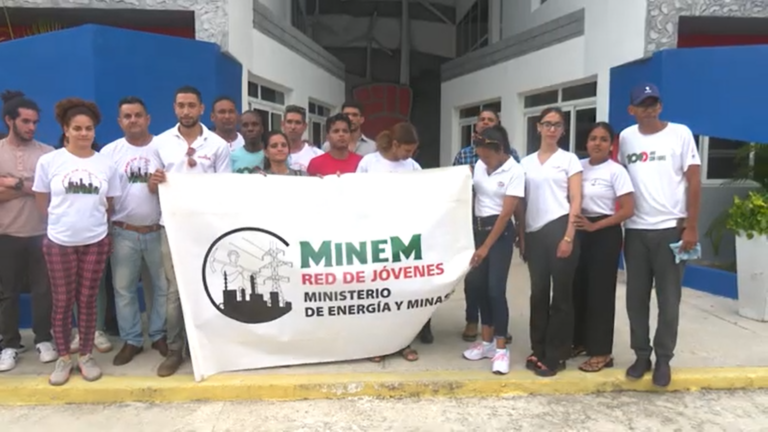 Visita a Granma, Red de Jóvenes del Ministerio de Energía y Minas