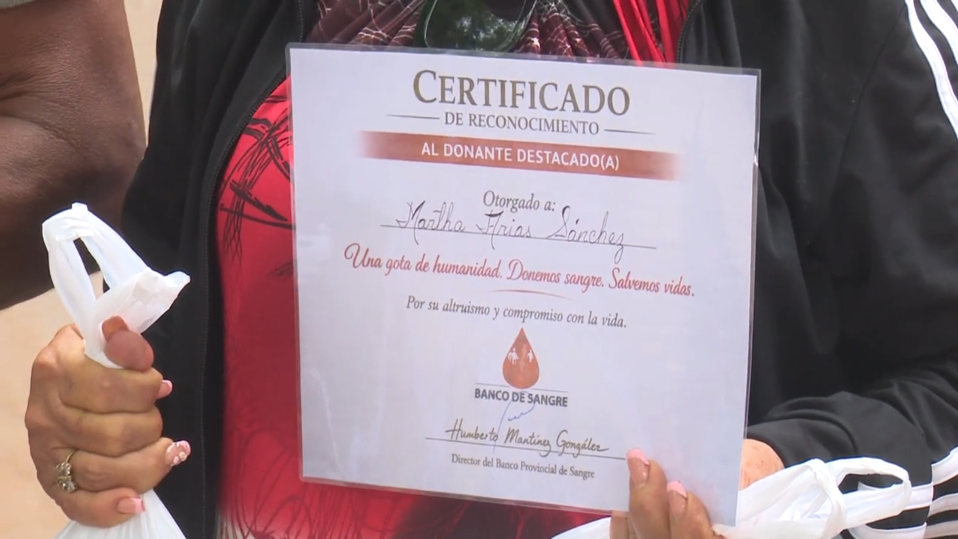 Celebran en Bayamo, Día del donante voluntario de sangre