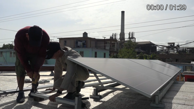 Sistema fotovoltaico favorece servicio Nauta Hogar en Niquero