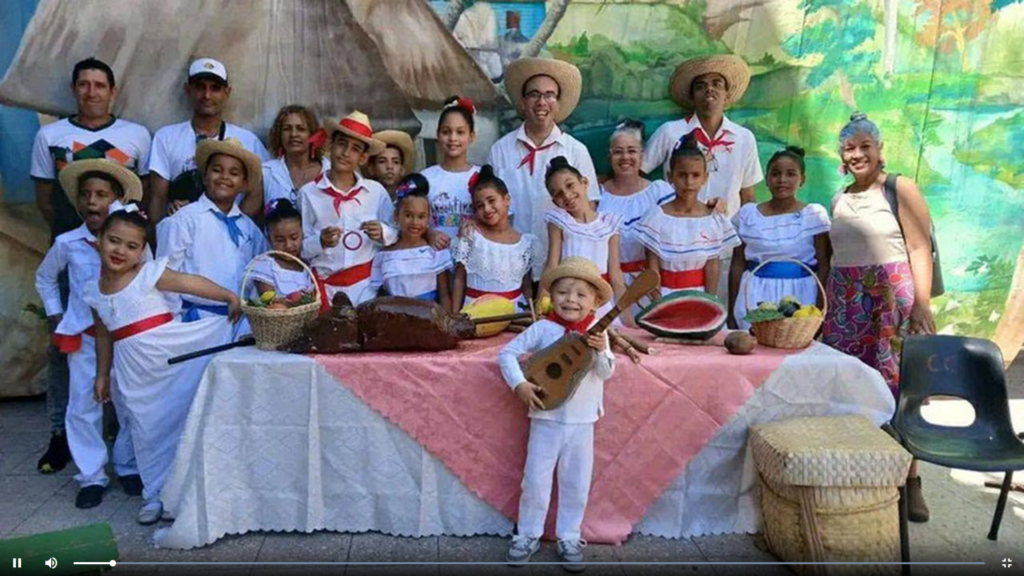 Mi pequeña cubanía, un área para los infantes 