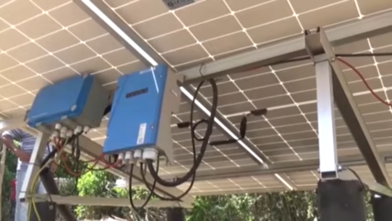 Garantiza energía solar en Media Luna el bombeo de agua para sus habitantes